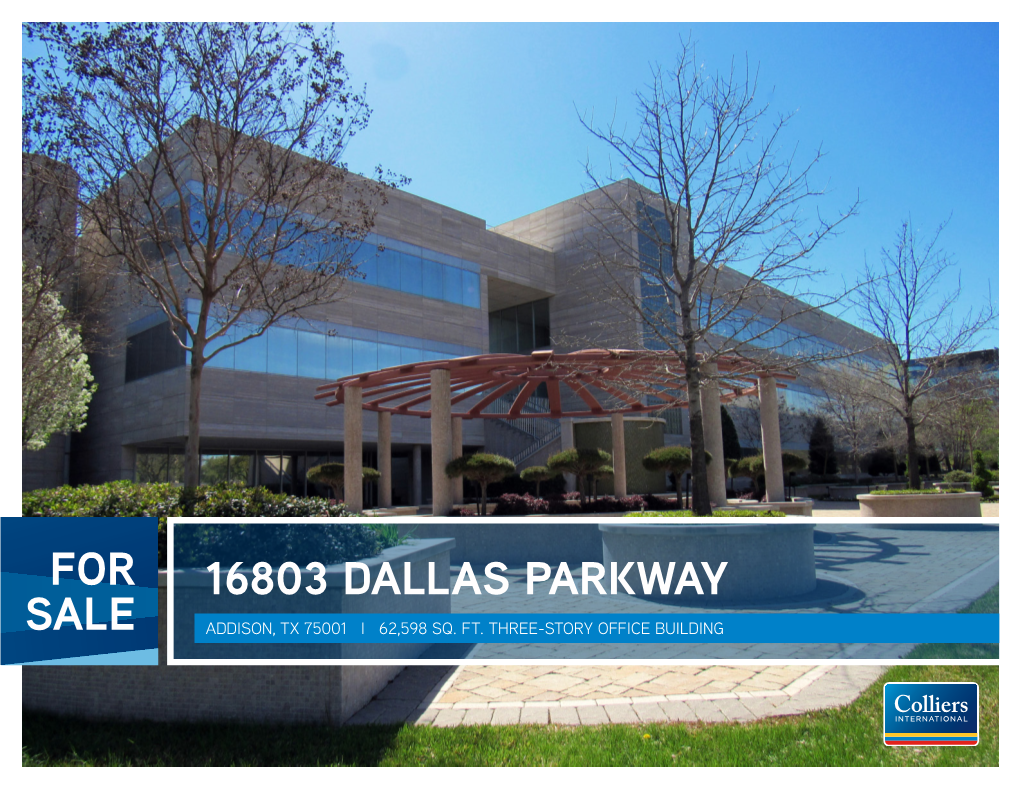16803 Dallas Parkway for Sale