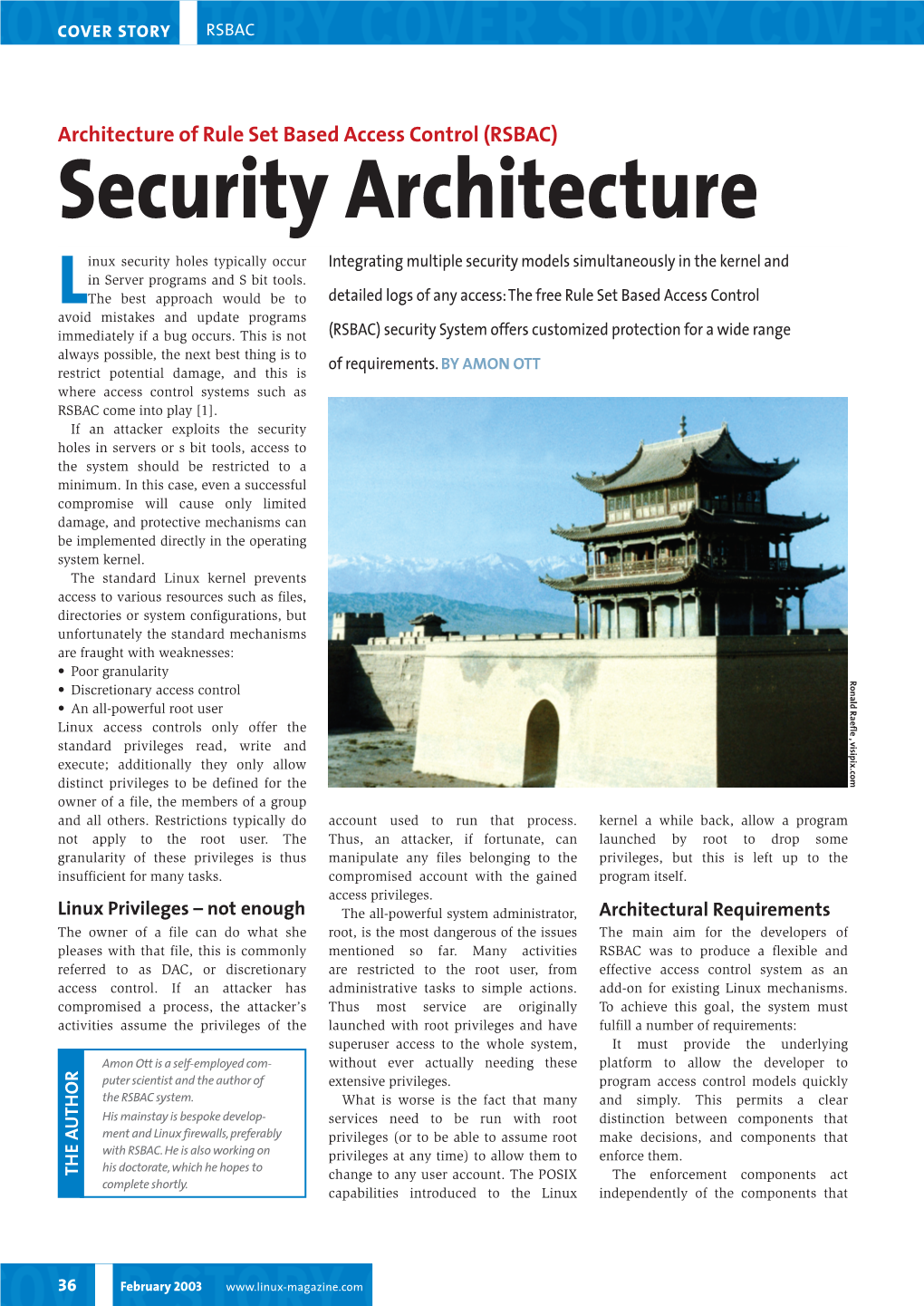Security Architecture