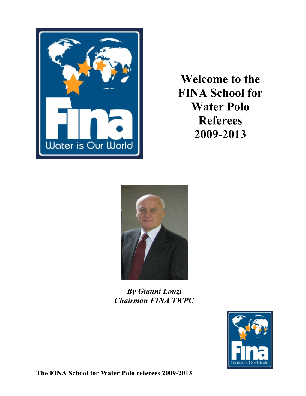 Fina Water Polo School for Referees