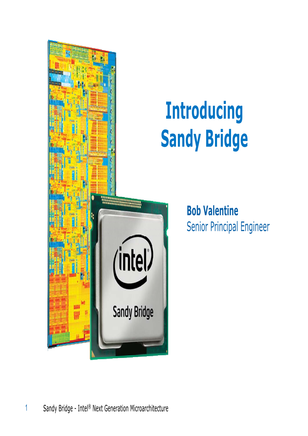Introducing Sandy Bridge