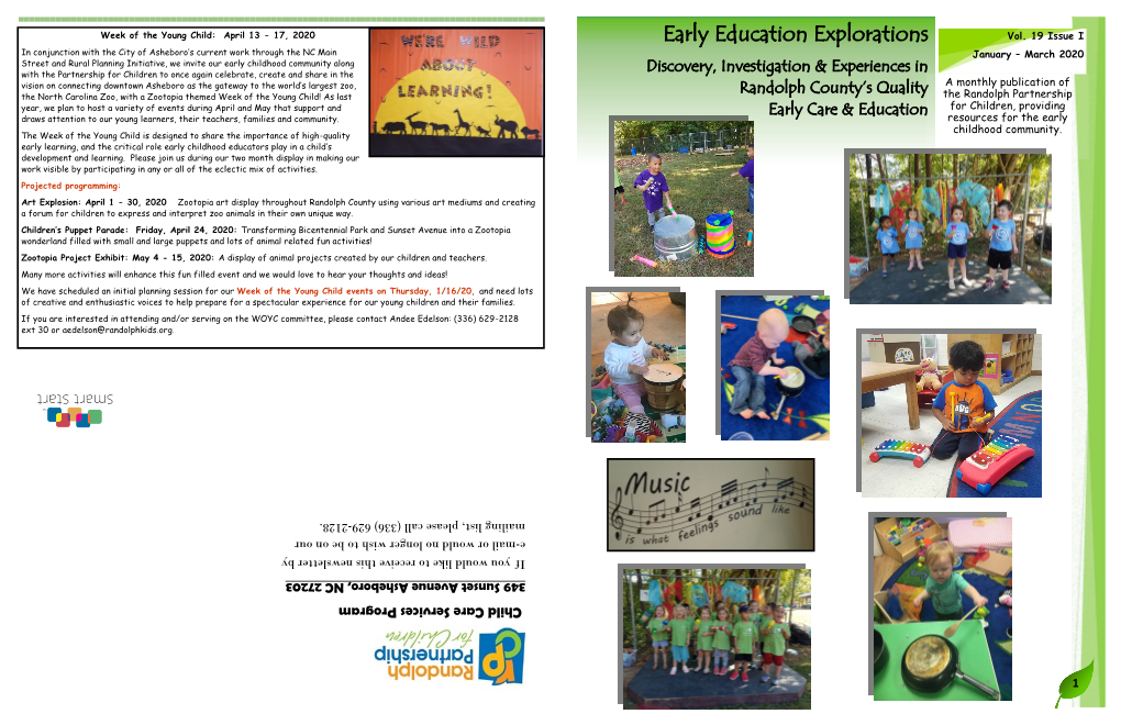 Early Education Explorations