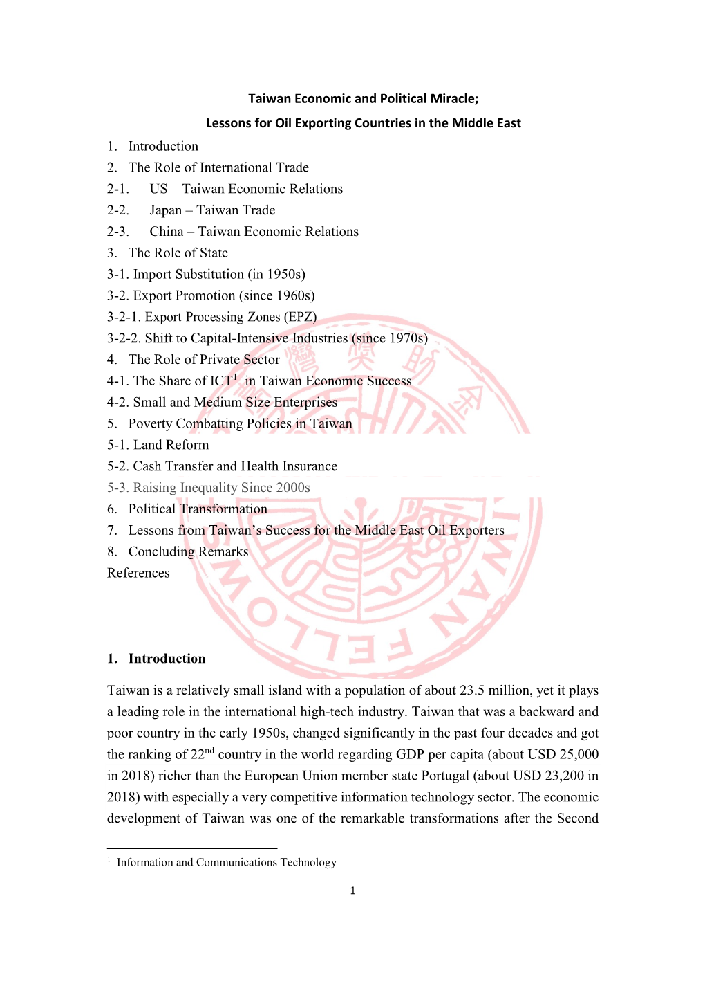 043Determinants Paper Oct. 2019