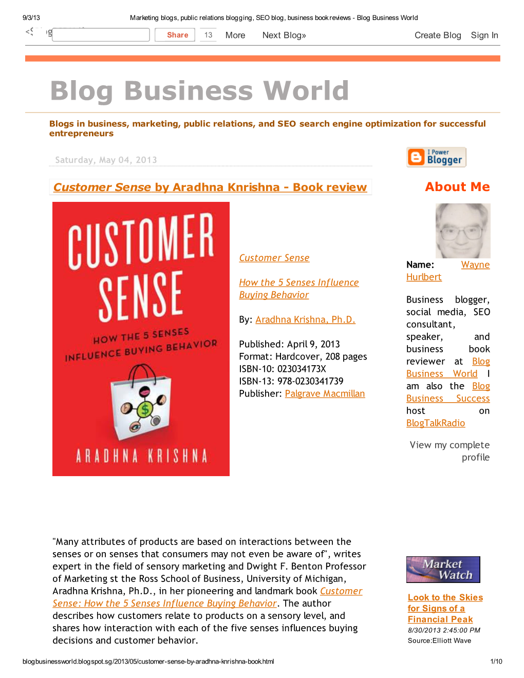 Blog Business World