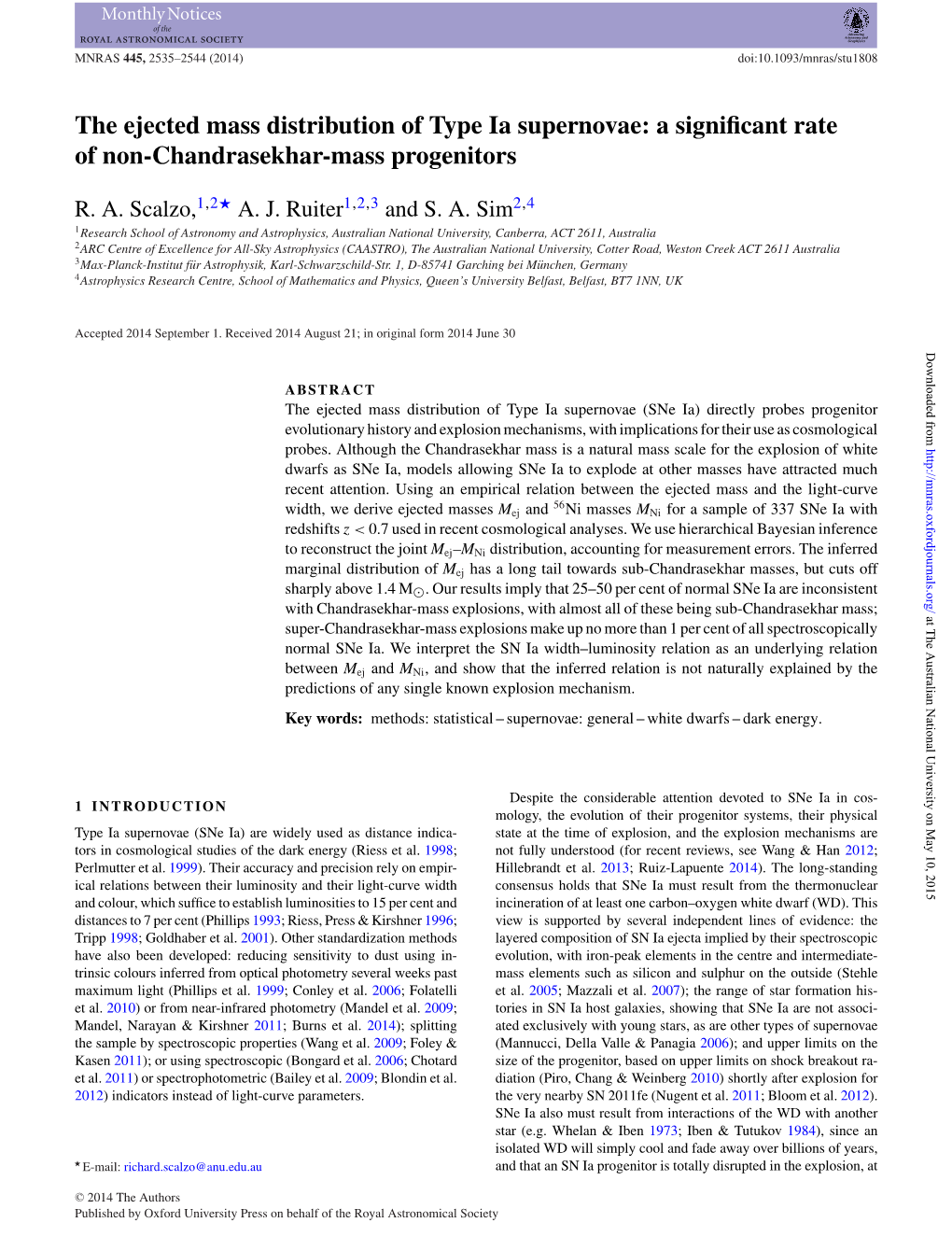 The Ejected Mass Distribution of Type Ia Supernovae: a Signiﬁcant Rate of Non-Chandrasekhar-Mass Progenitors