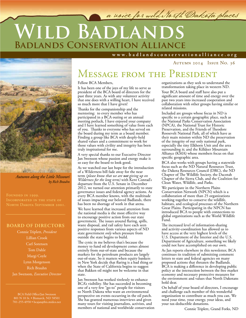 PDF of Wild Badlands
