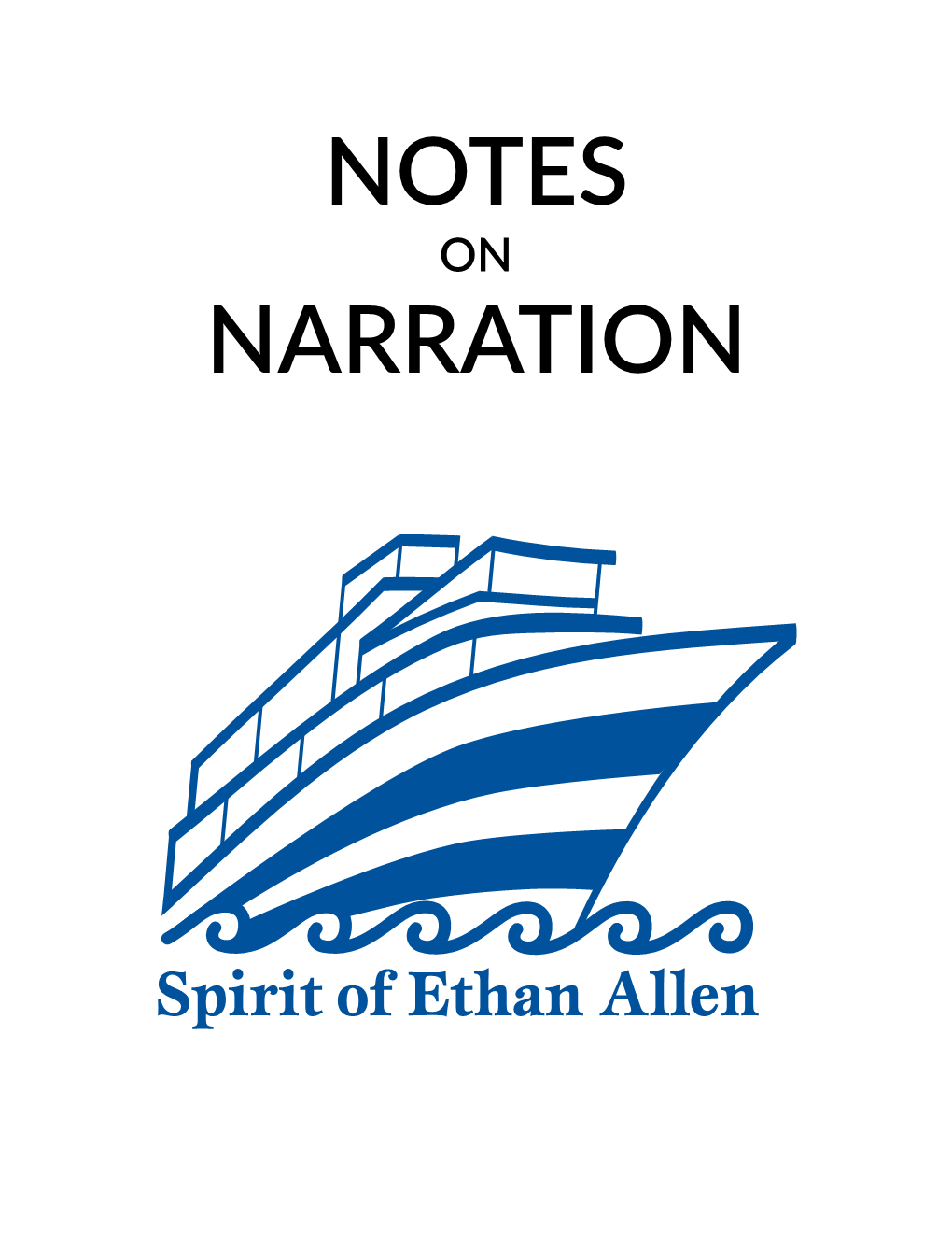 Notes on Narration
