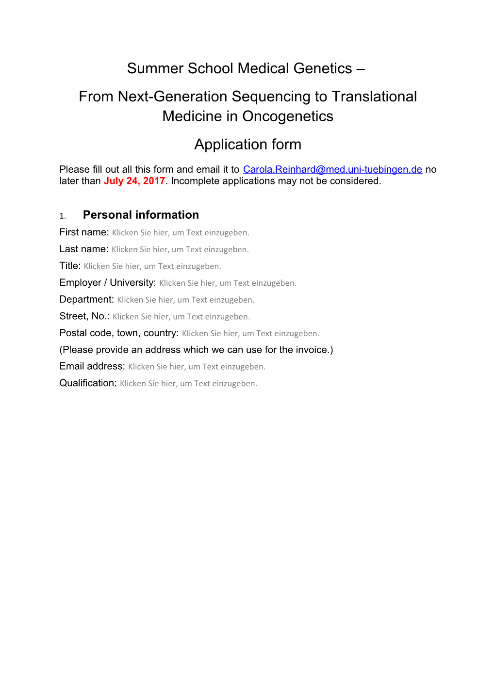 From Next-Generation Sequencing to Translational Medicine in Oncogenetics