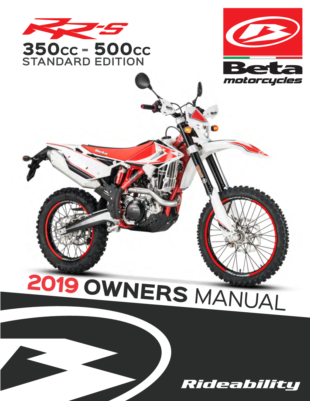 2019 Owners Manual