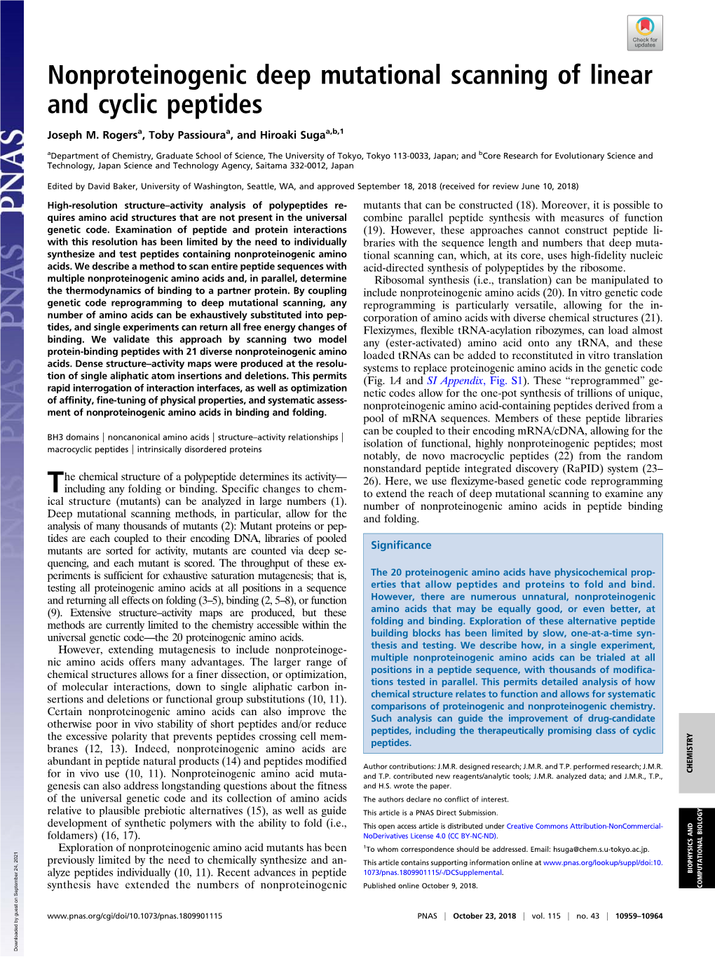 Nonproteinogenic Deep Mutational Scanning of Linear and Cyclic Peptides