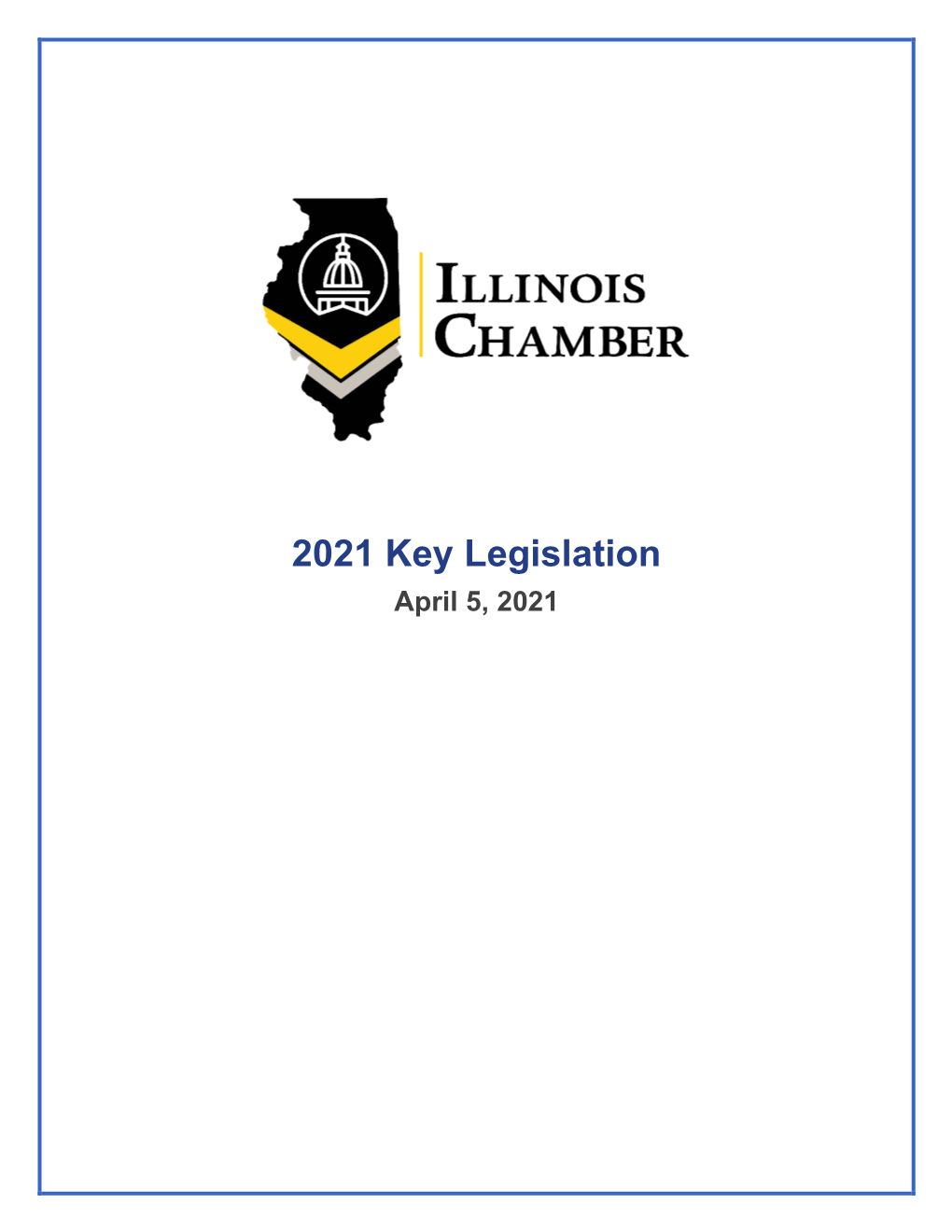 2021 Key Legislation