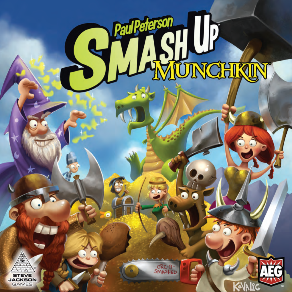 Smash up Munchkin Rulebook Here