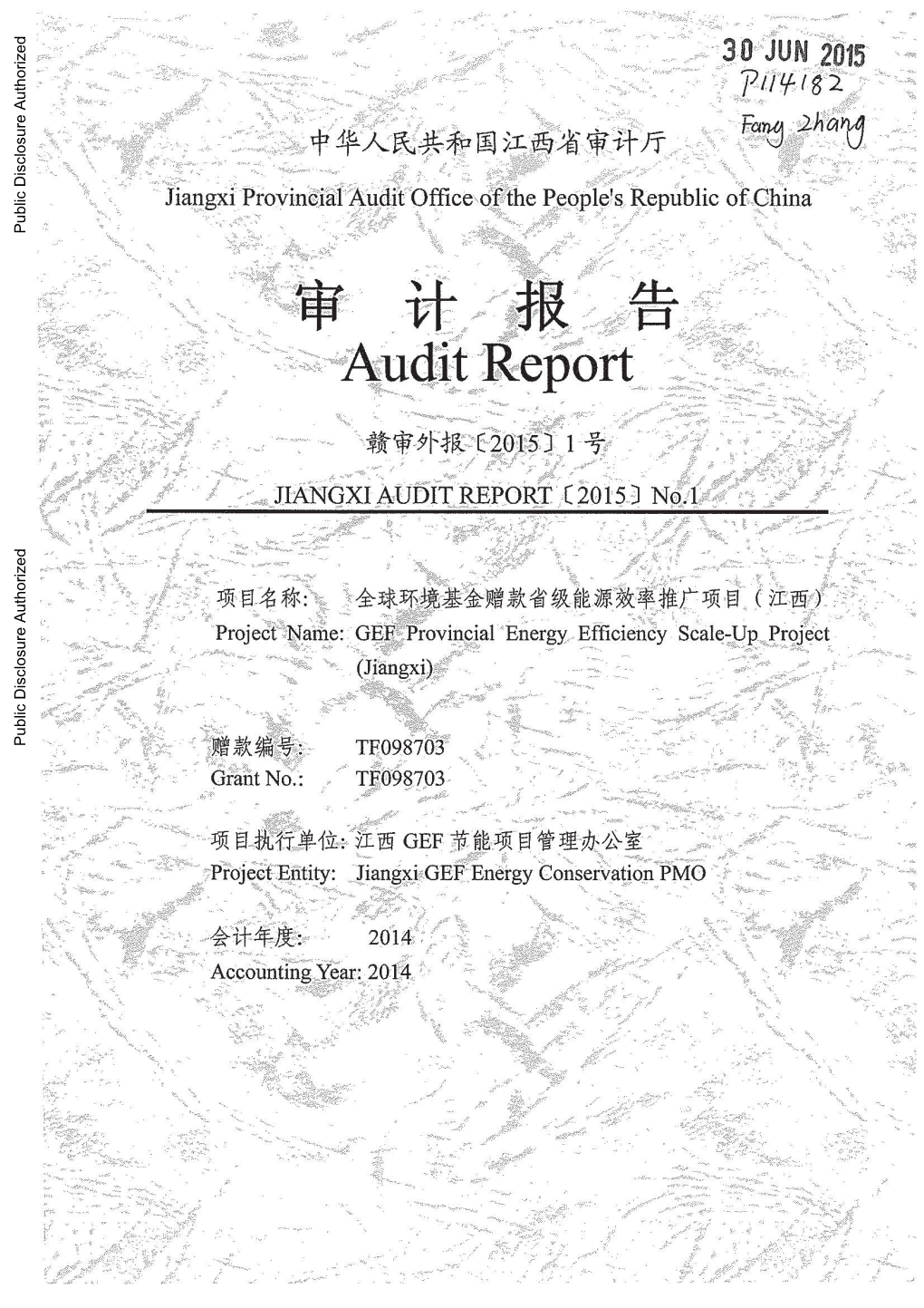 World Bank Document