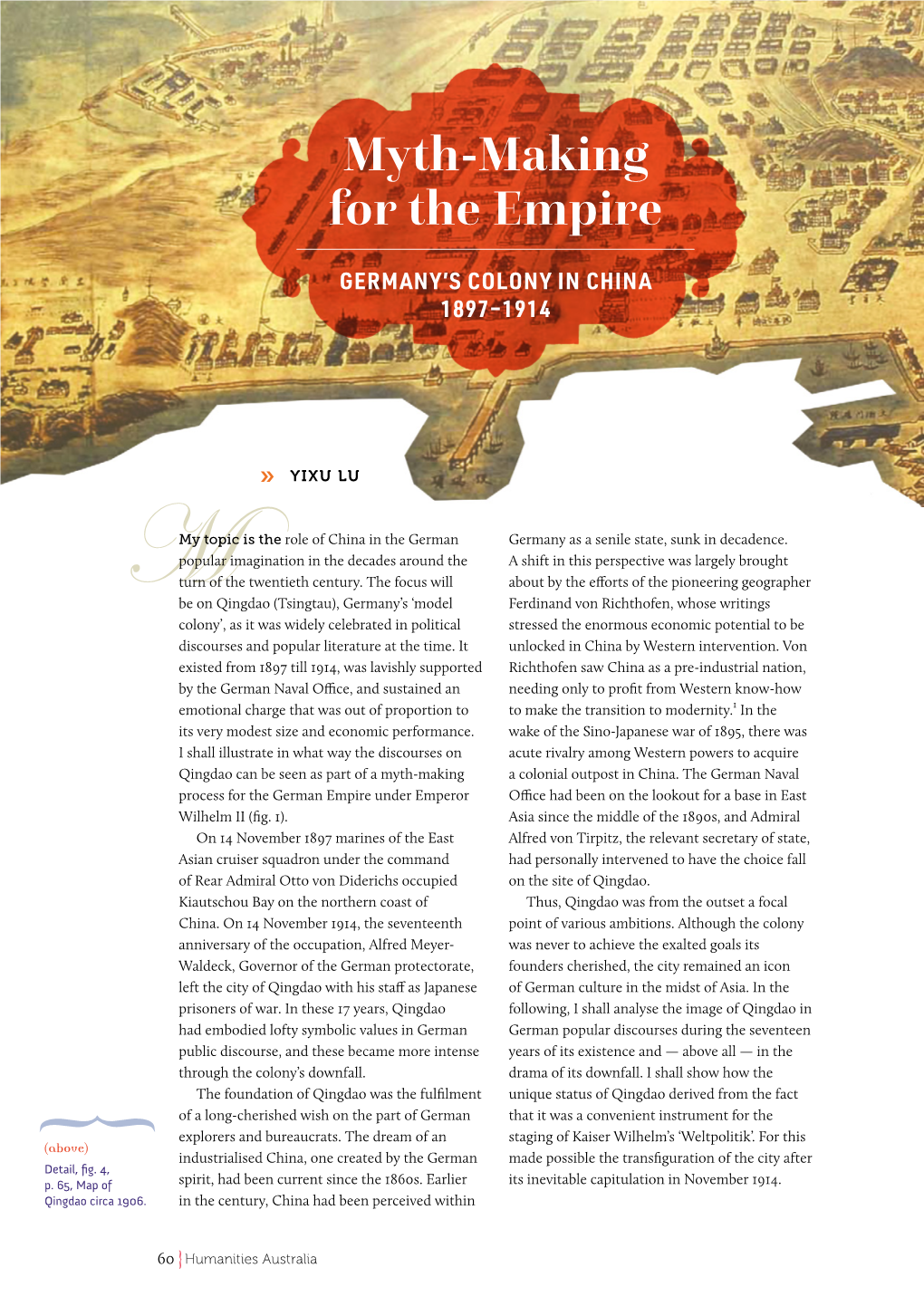 Myth-Making for the Empire: Germany's