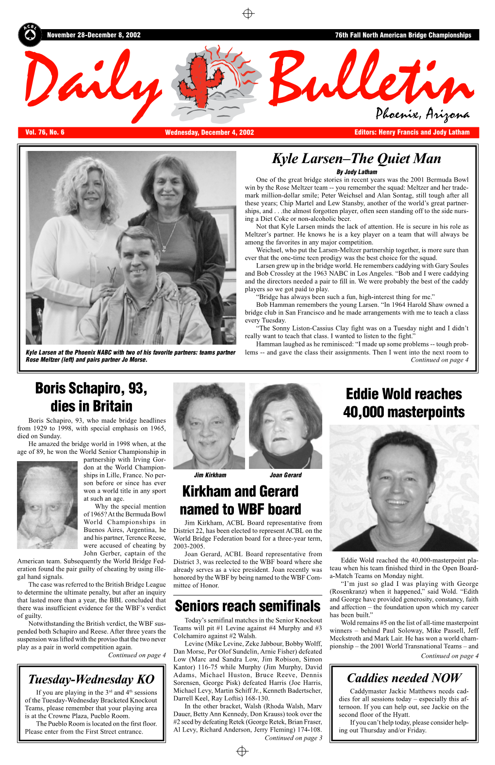 Phoenix Daily Bulletin 6