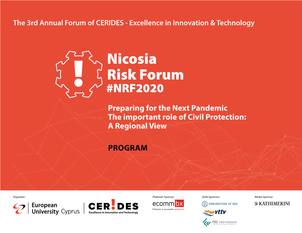 The 3Rd Annual Forum of CERIDES - Excellence in Innovation & Technology