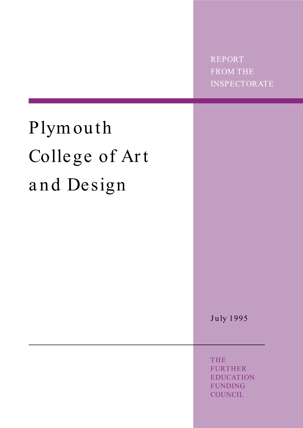 Plymouth College of Art and Design