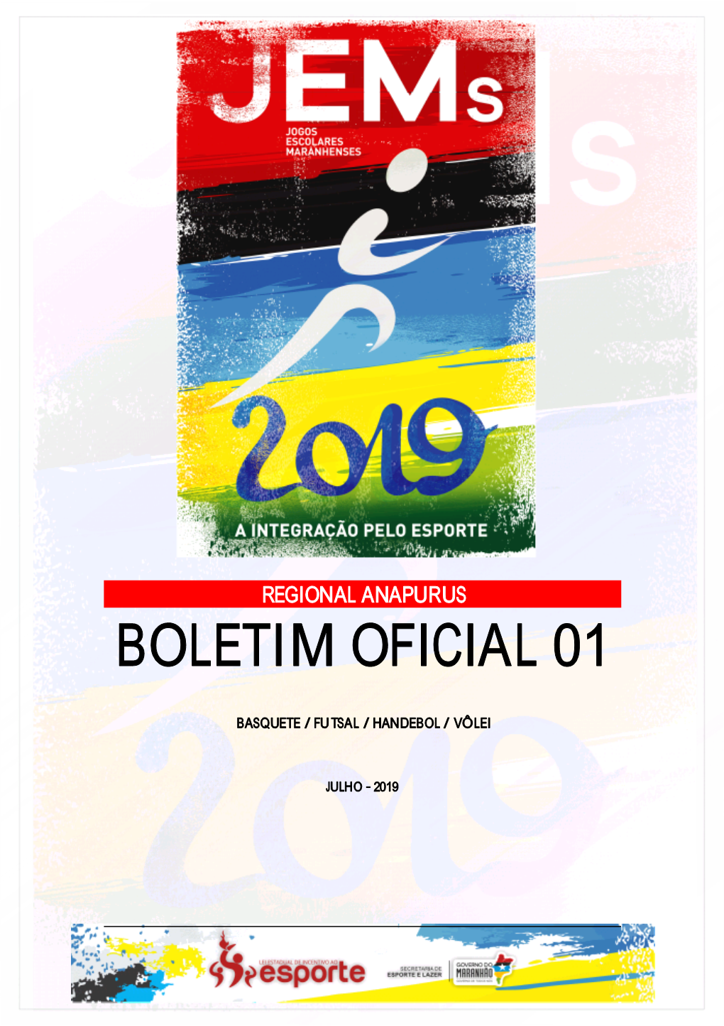 BOLETIM 01 Jems 2019 – REGIONAL ANAPURUS