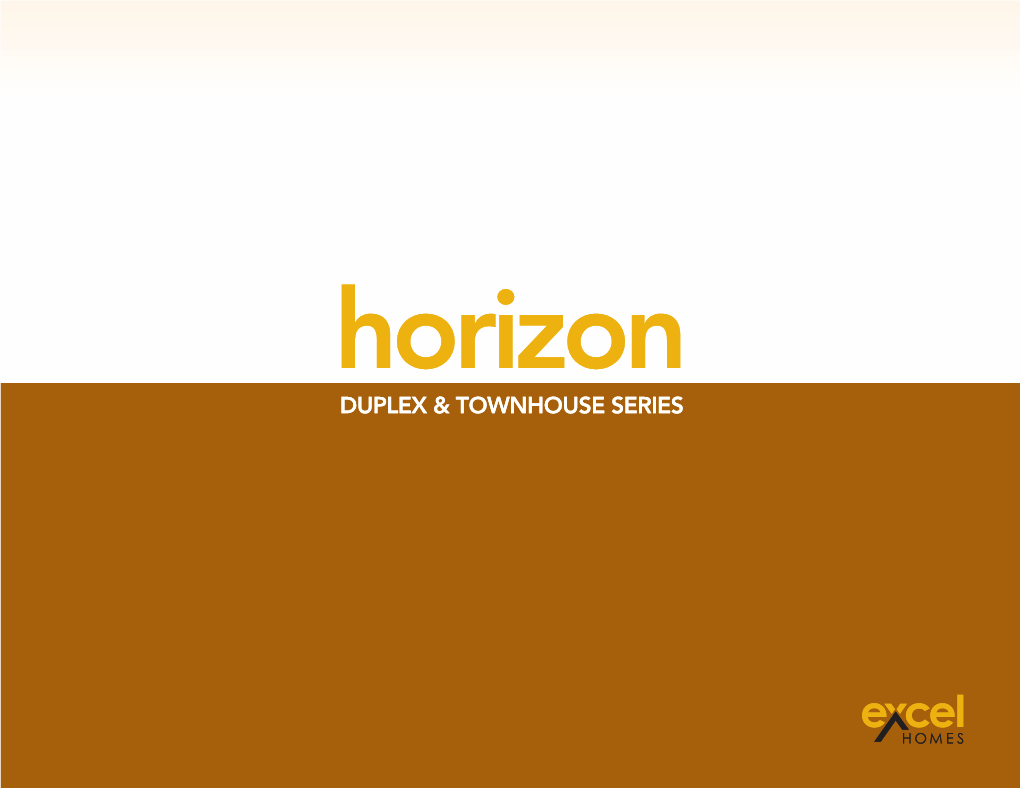 Horizons Duplex & Townhouse Collection
