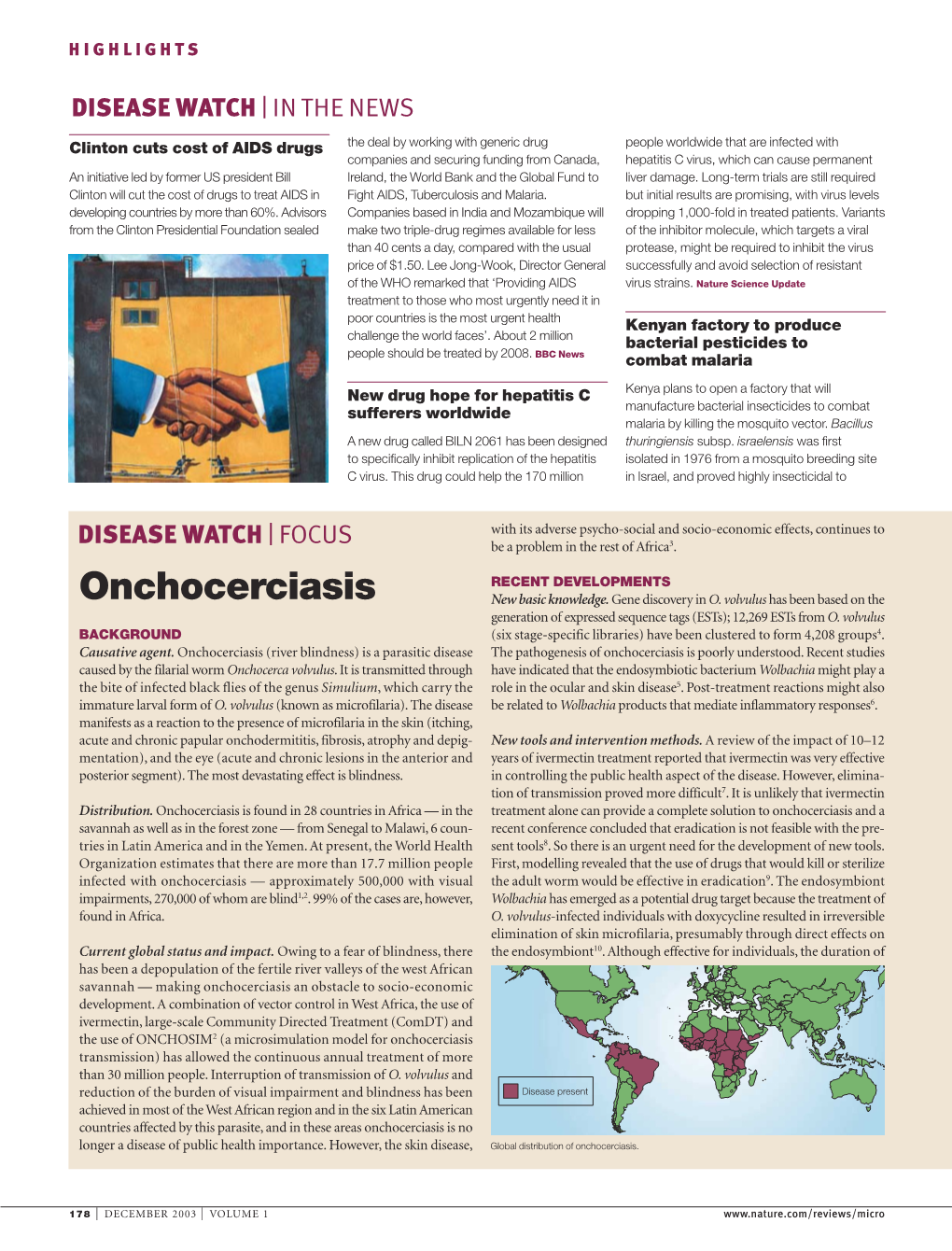 Onchocerciasis New Basic Knowledge