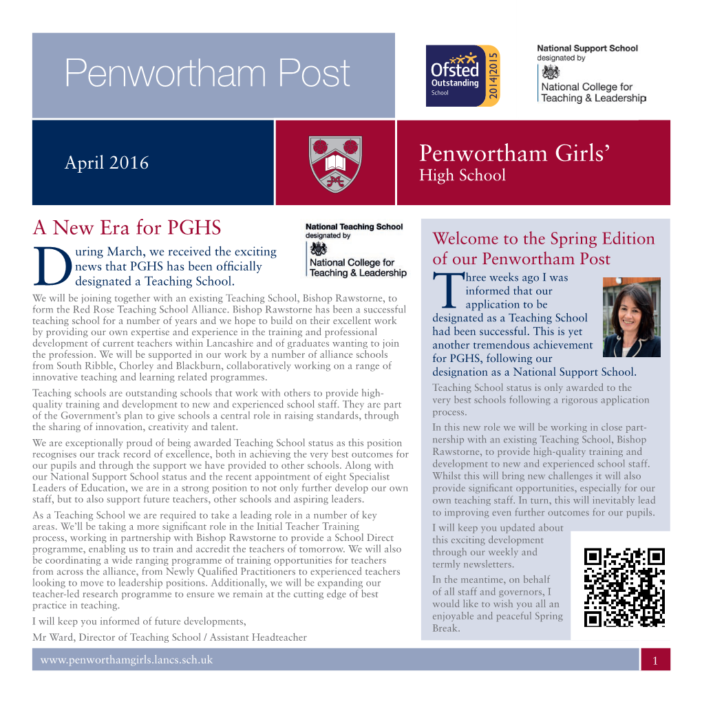Penwortham Post 2014|2015
