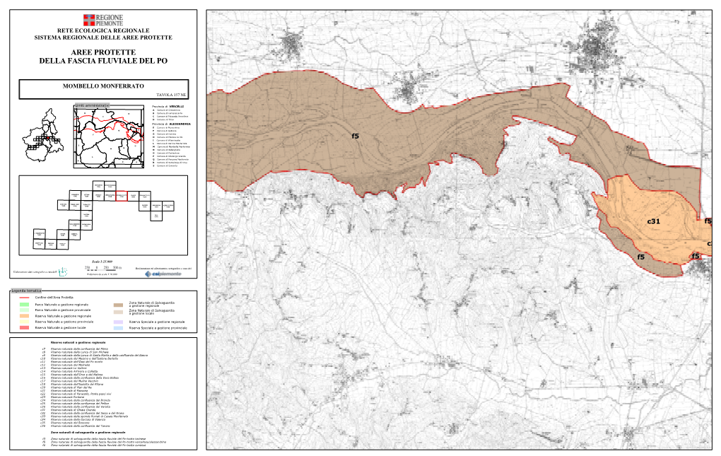 Aree Protette Della Fascia Fluviale Del Po