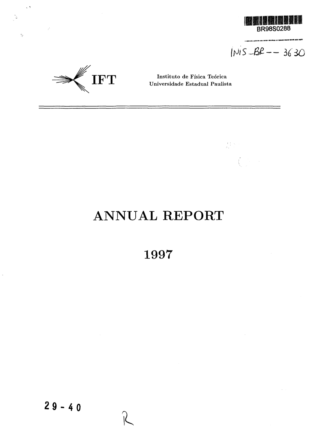 Ift Annual Report