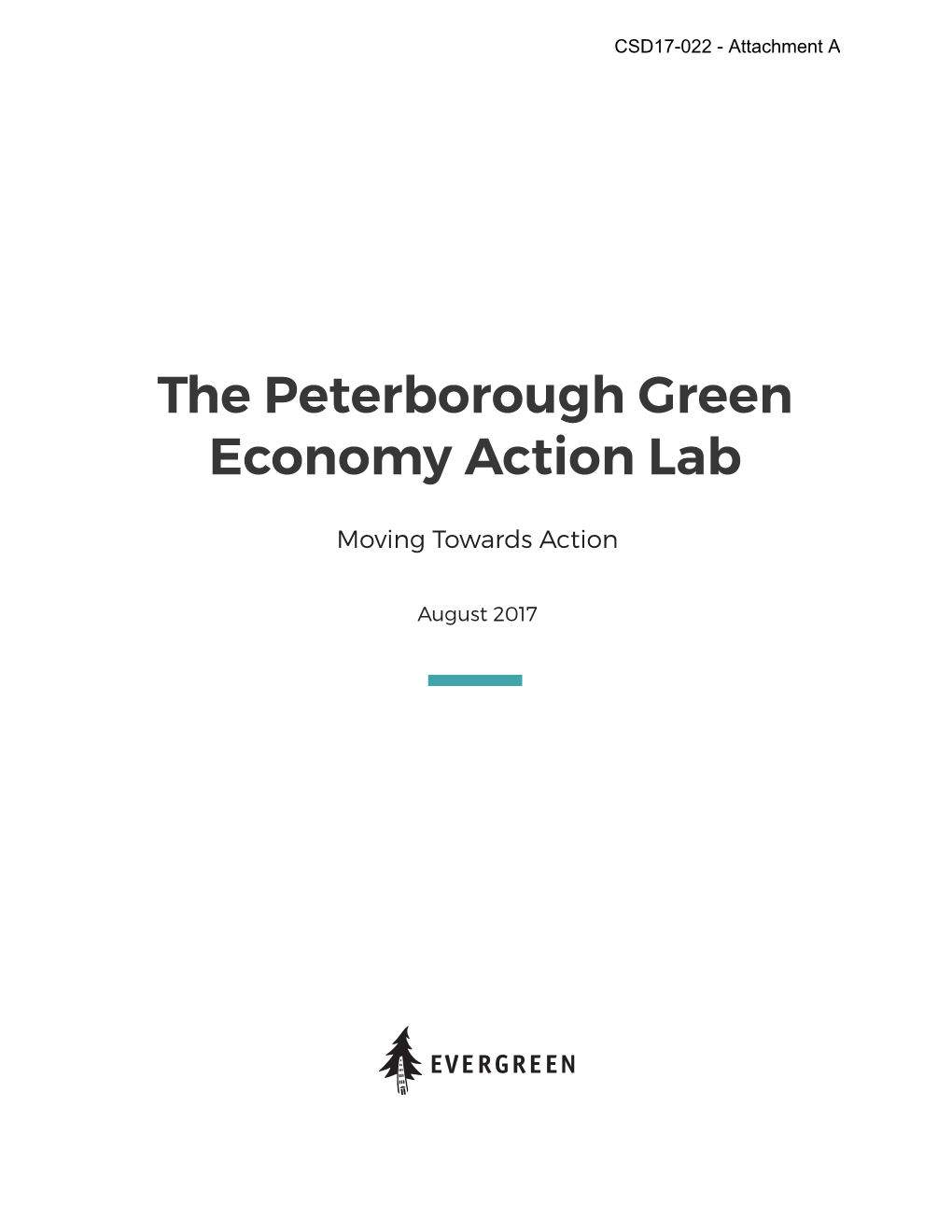 The Peterborough Green Economy Action Lab