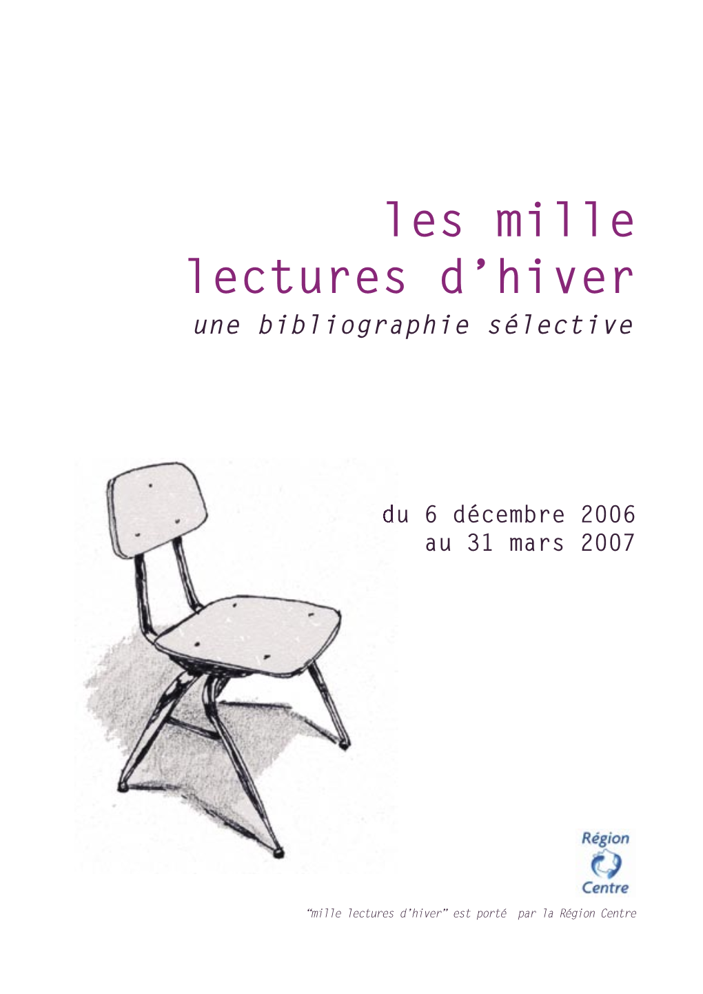 Les Mille Lectures D'hiver