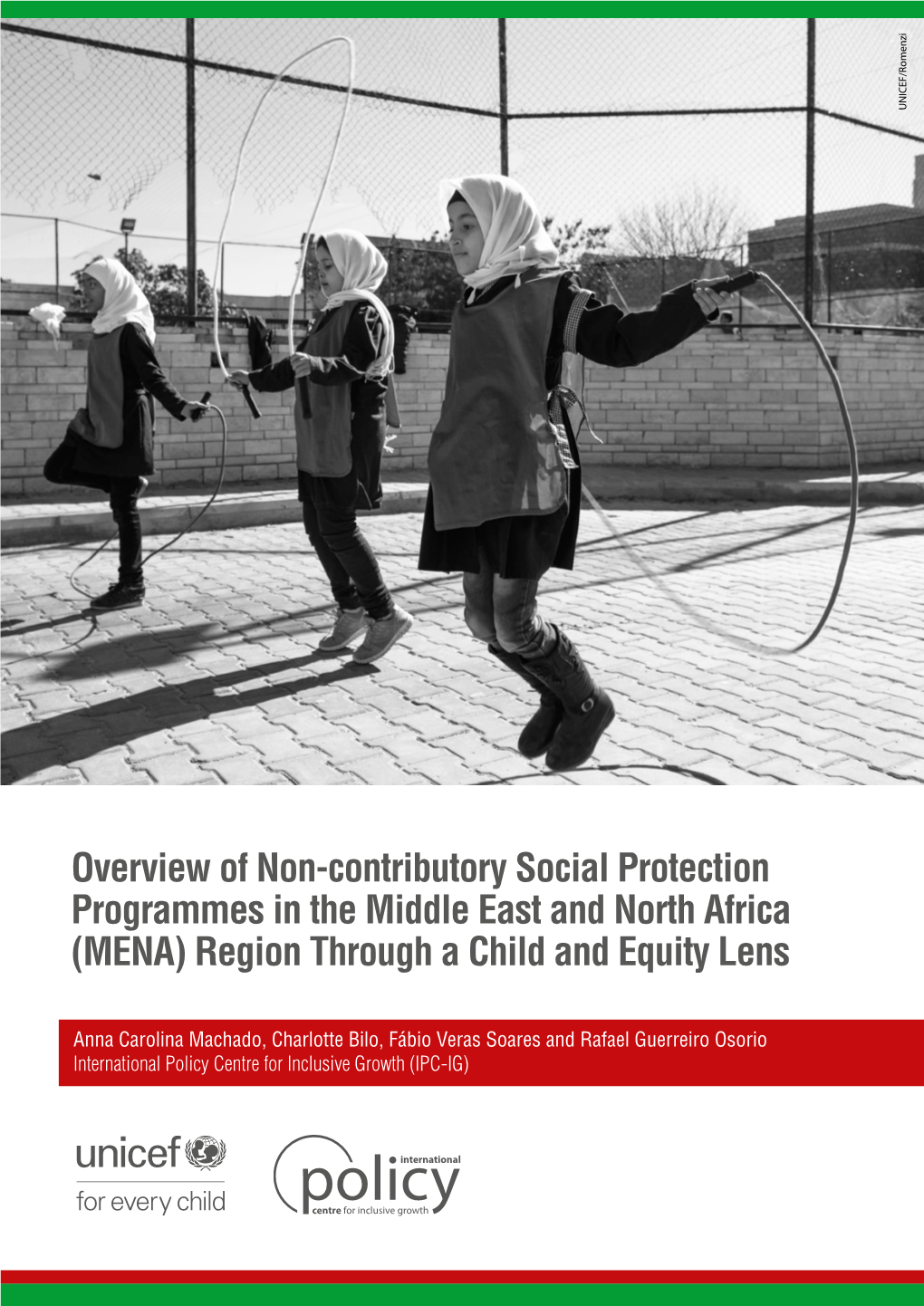 Overview of Non-Contributory Social Protection Programmes in the Middle East and North Africa (MENA) Region Through a Child and Equity Lens