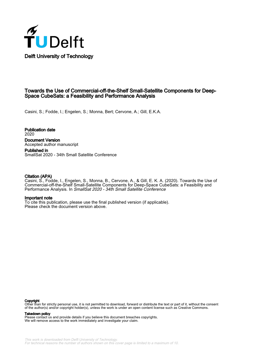 Space Cubesats: a Feasibility and Performance Analysis