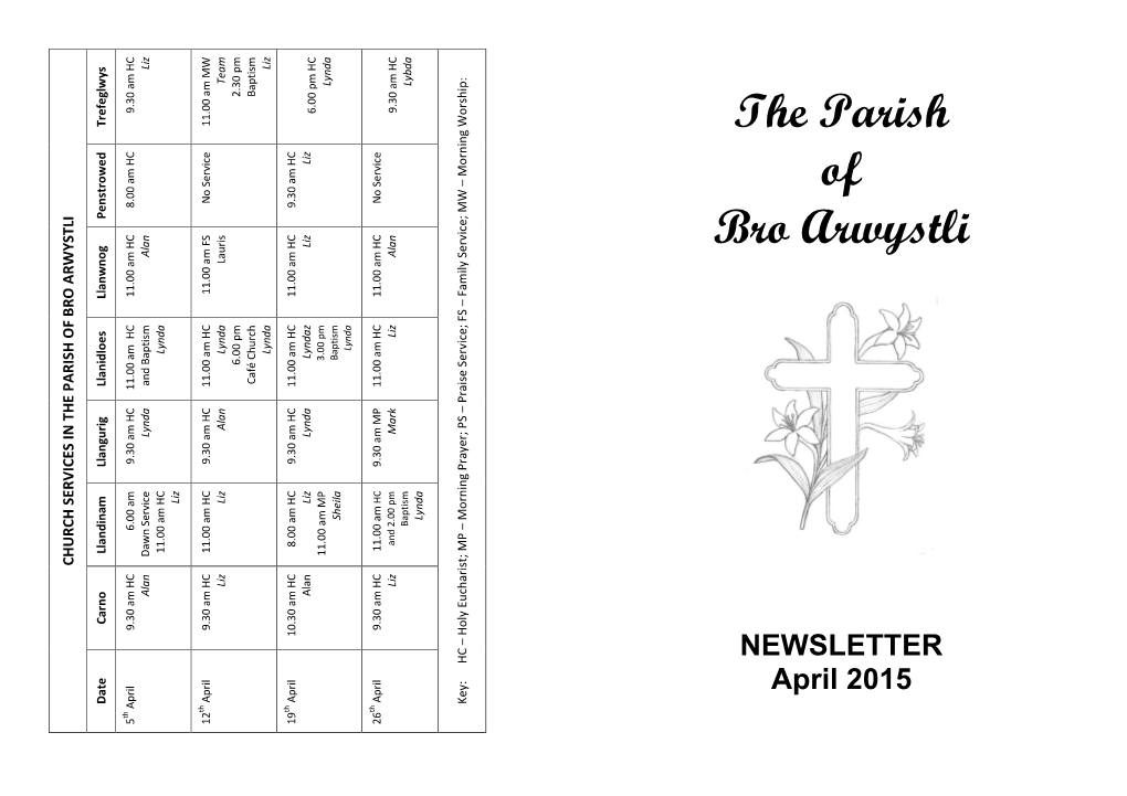 The Parish of Bro Arwystli