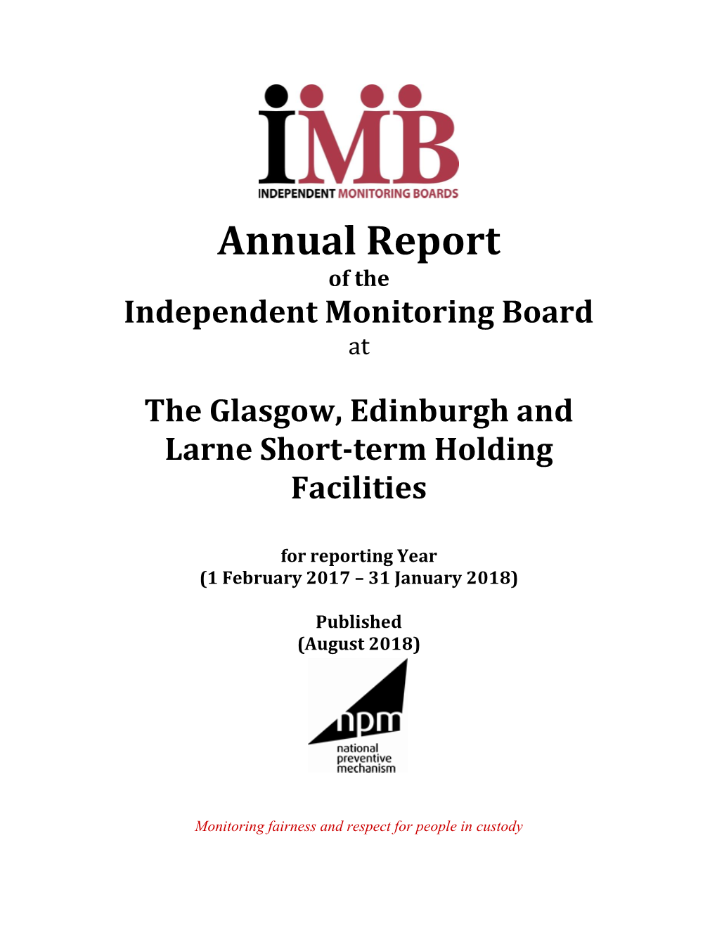 Independent Monitoring Board At