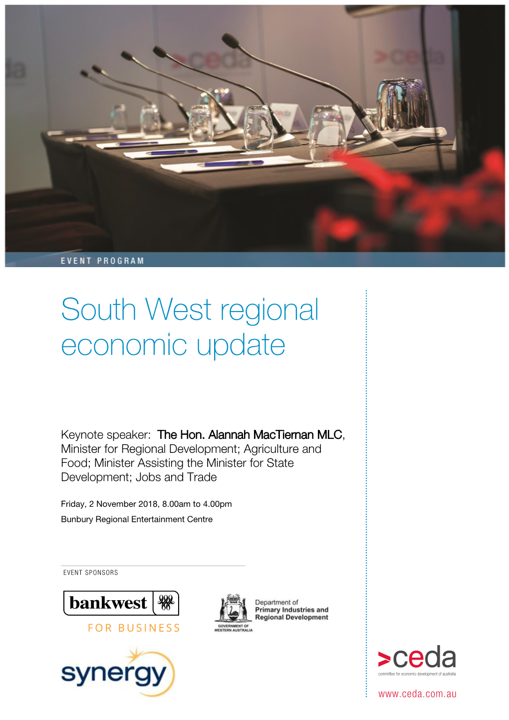 South West Regional Economic Update