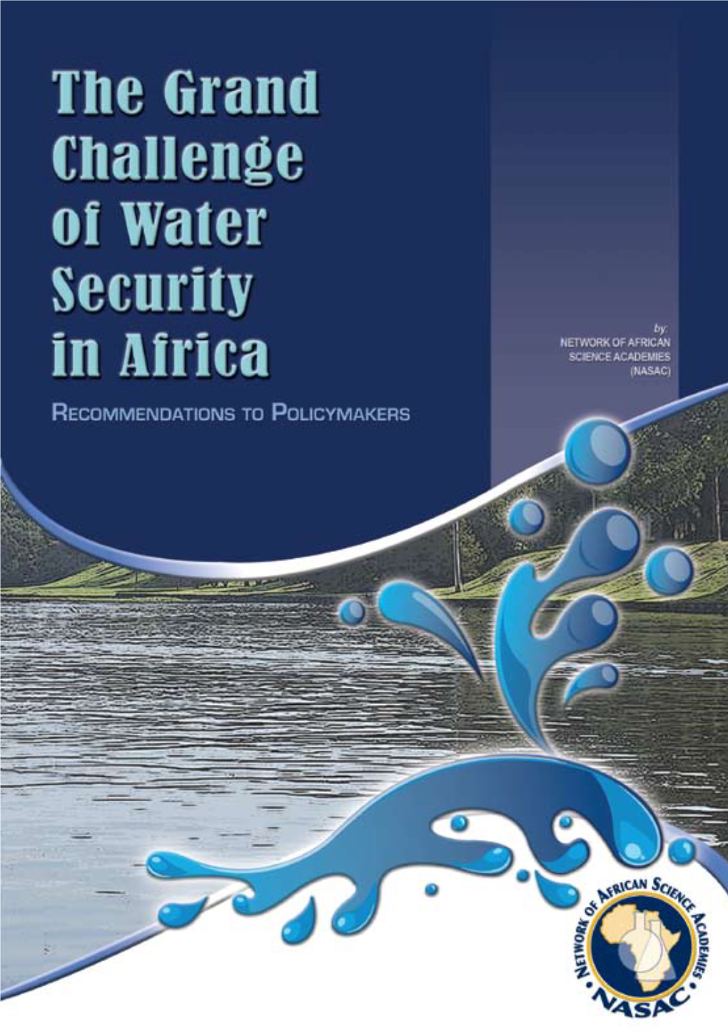 Grand Challenge of Water Security in Africa Recommendations to Policymakers