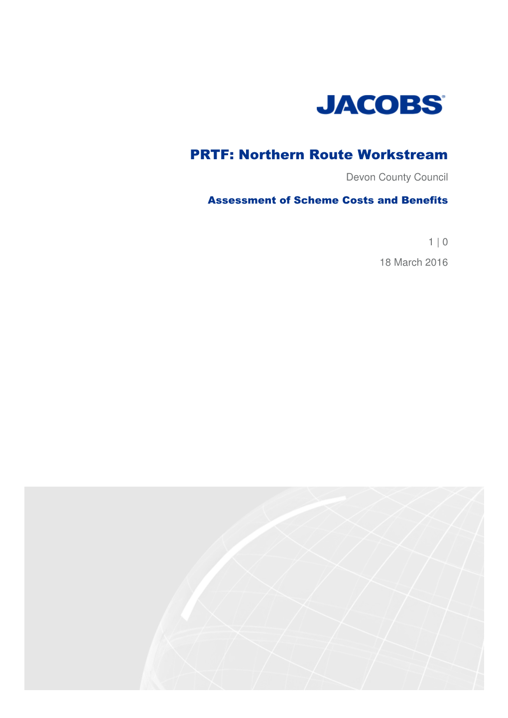 PRTF: Northern Route Workstream