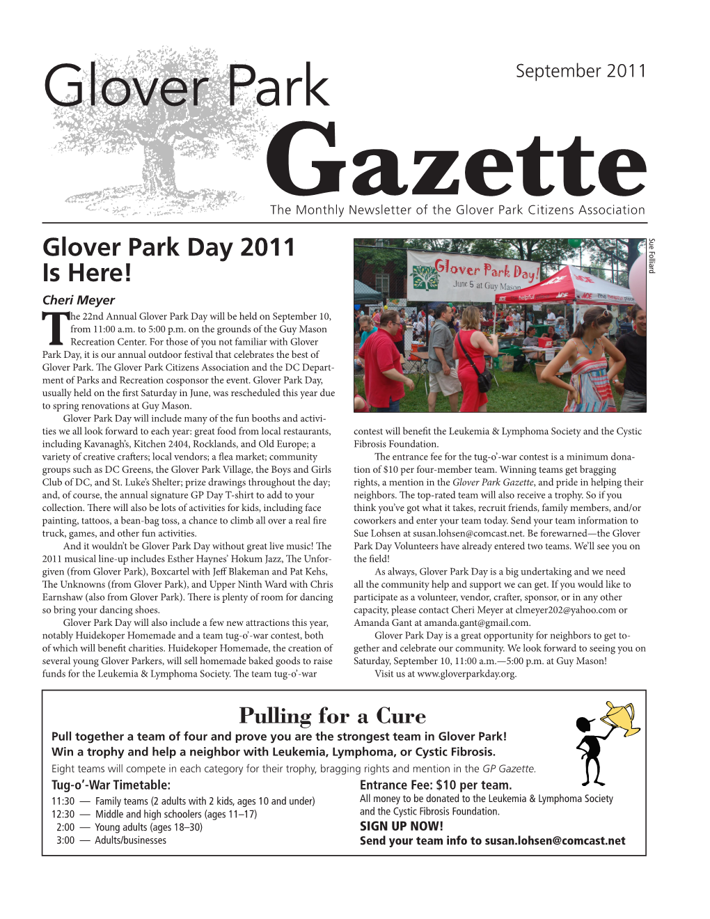 Glover Park Gazette September