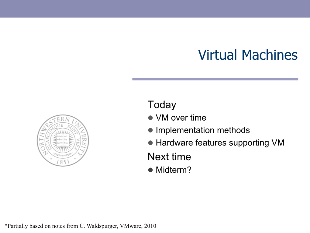 Virtual Machines