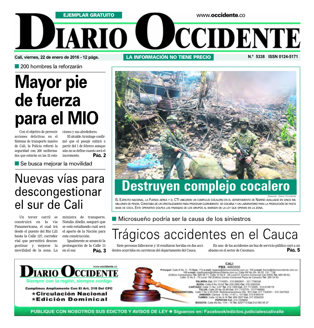 Tragedia En El Cauca