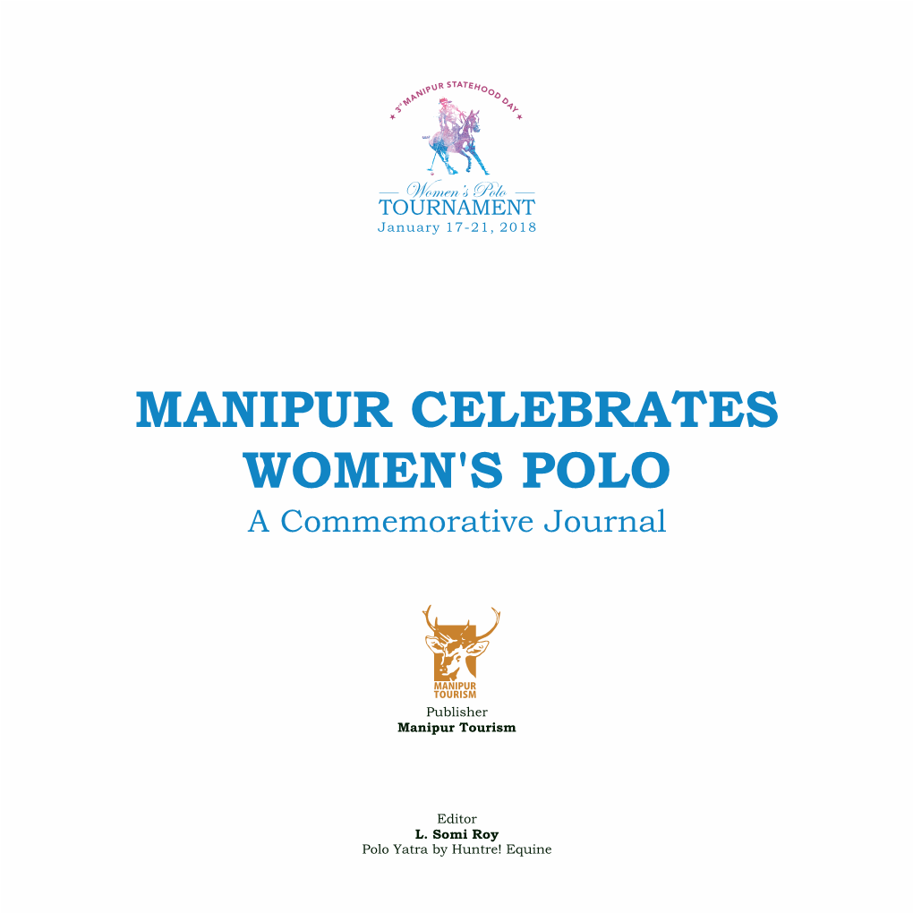 MANIPUR CELEBRATES WOMEN's POLO a Commemorative Journal