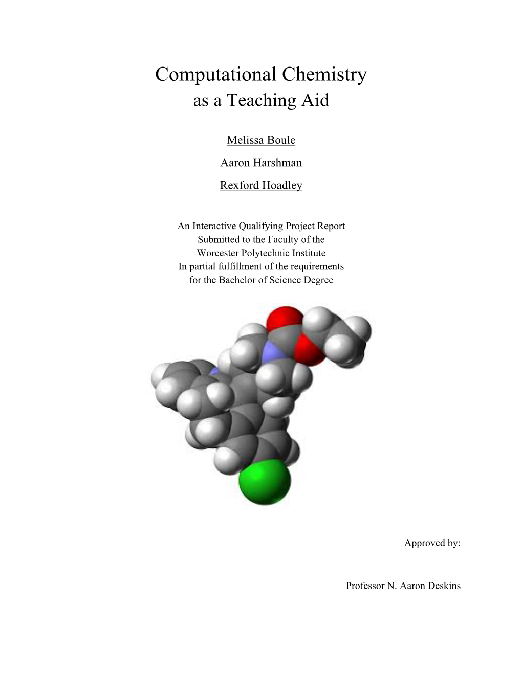 Computational Chemistry