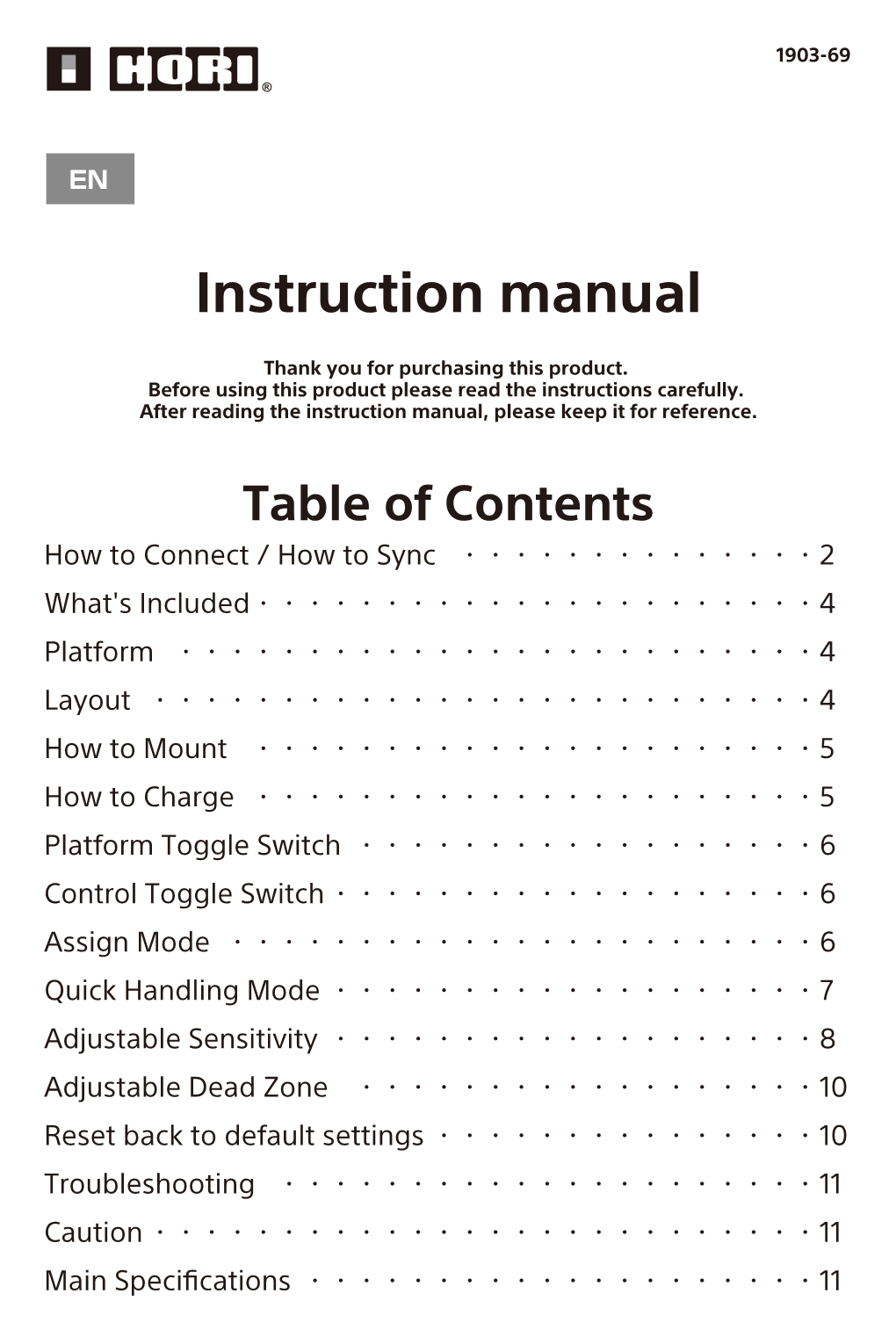 Instruction Manual