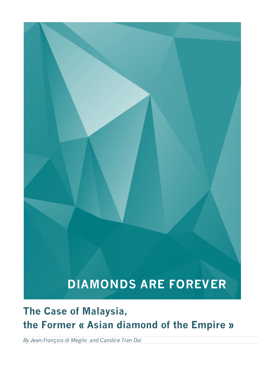 Diamonds Are Forever