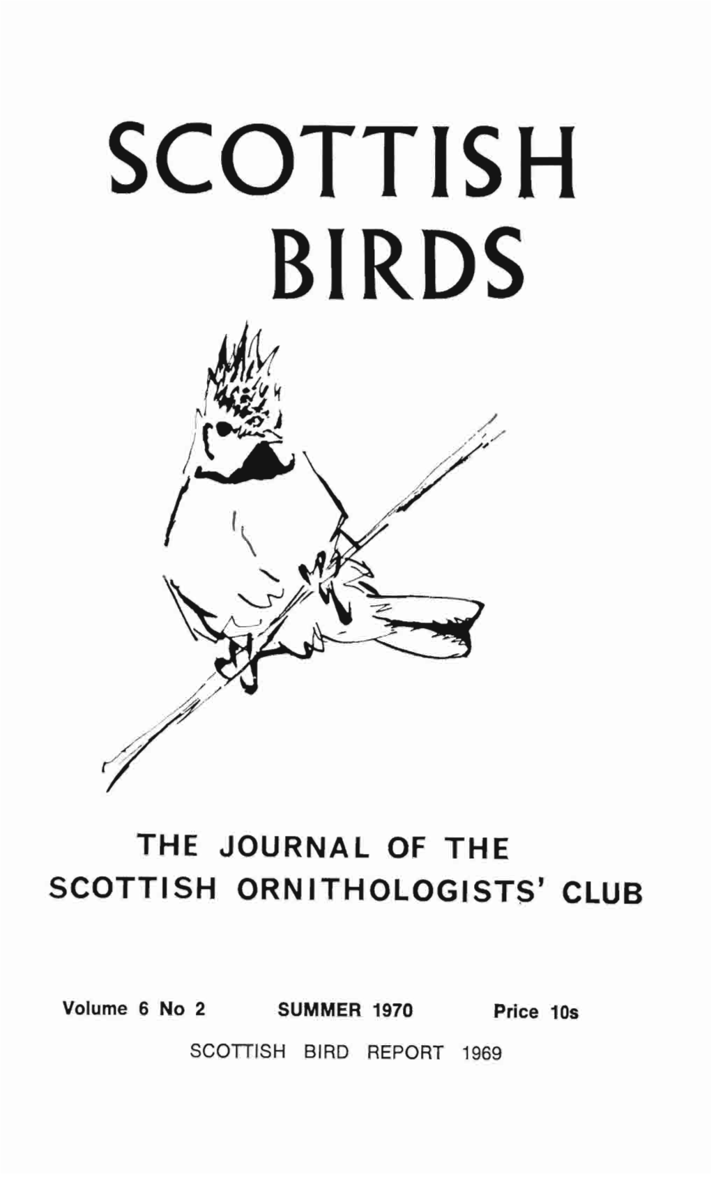 SCOTTISH BIRDS J~ Ir:I I '\ ~ ~~~