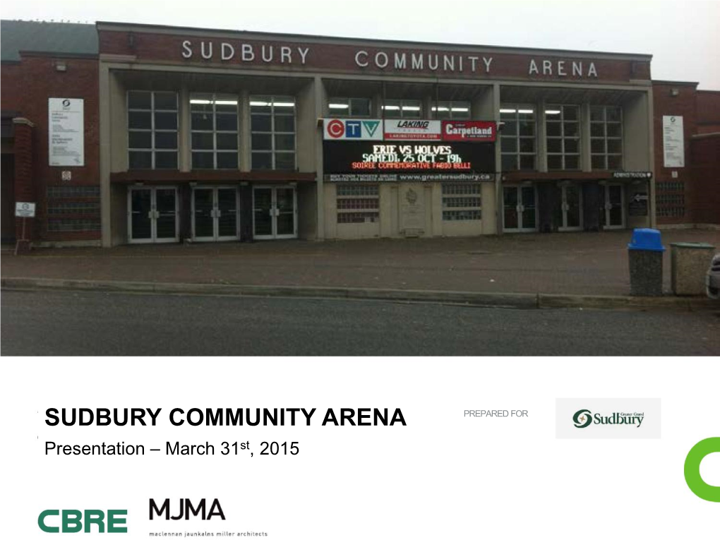 Sudbury Community Arena