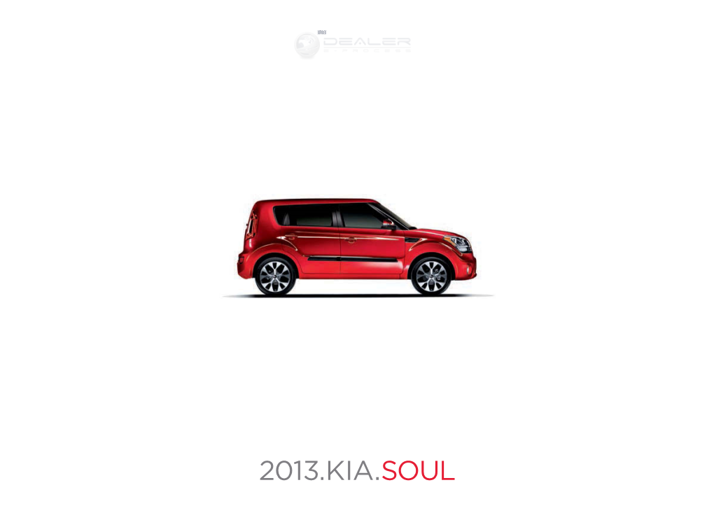 2013.Kia.SOUL Information Provided By