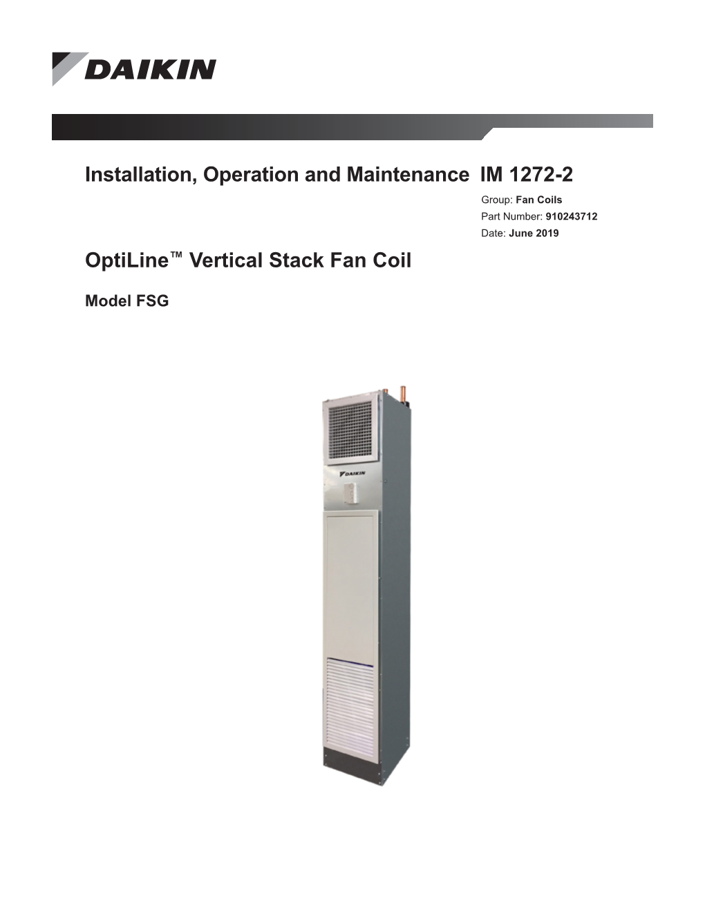 Optiline™ Vertical Stack Fan Coil