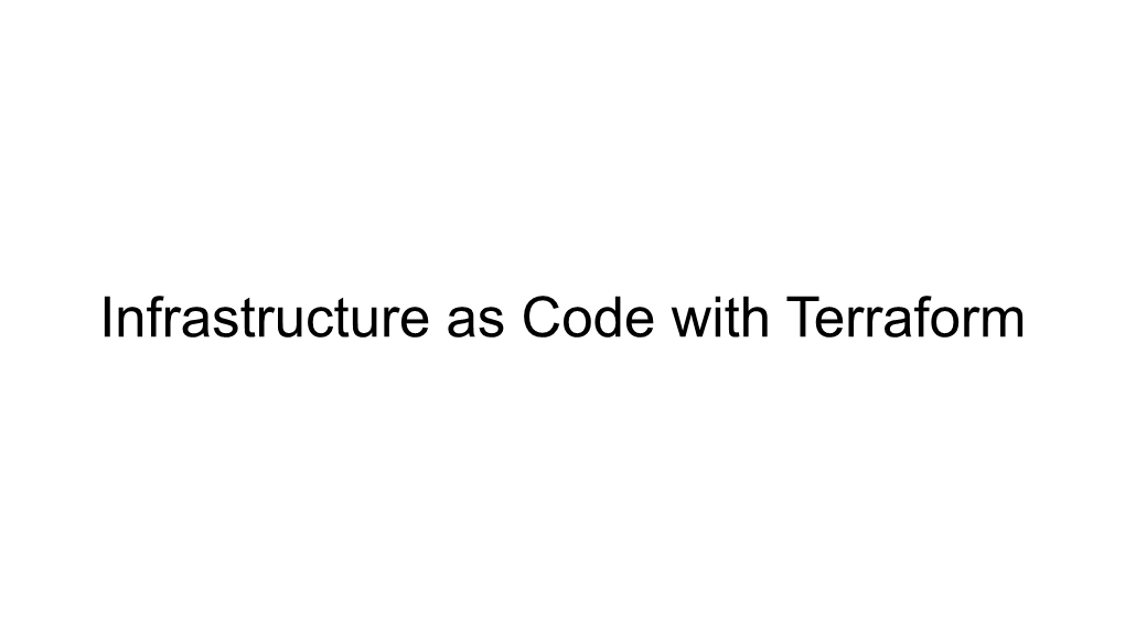 Infrastructure As Code with Terraform Greg@Blacksintechnology:~$ Whoami Greg Greenlee Agenda