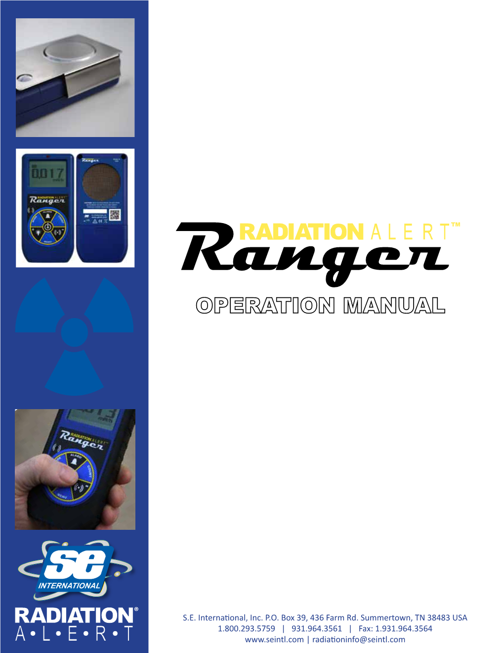 Ranger Operating Manual