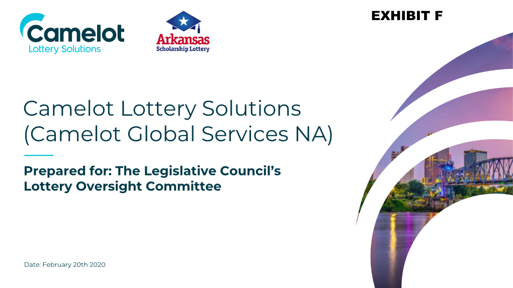 Camelot Lottery Solutions (Camelot Global Services NA)
