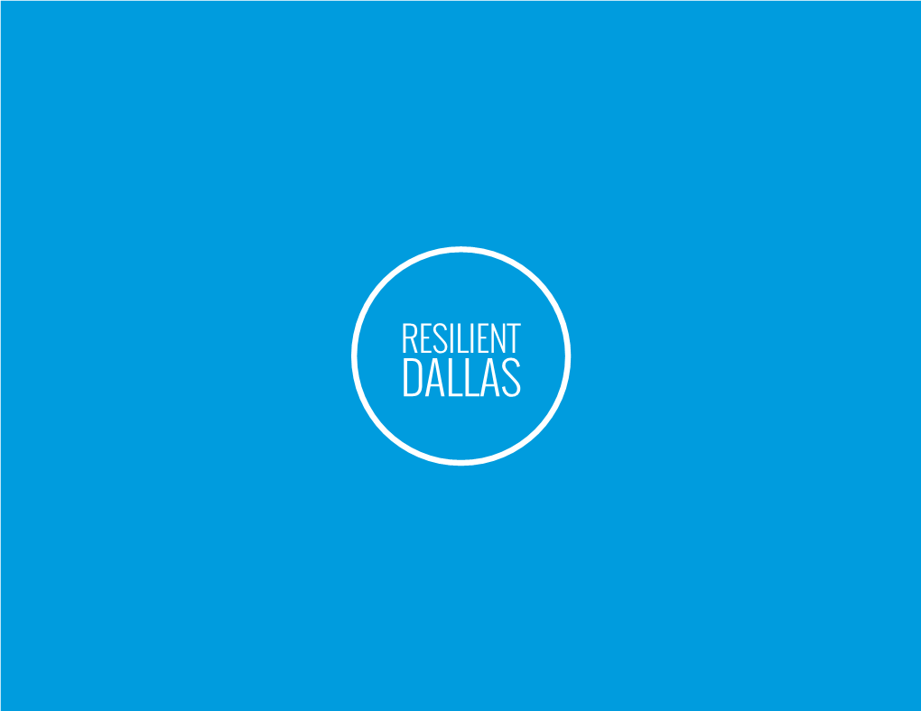 Download the Dallas' Resilience Strategy